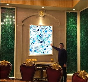 Malachite Green Wall Panels