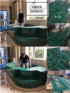 Malachite Green Wall Panels