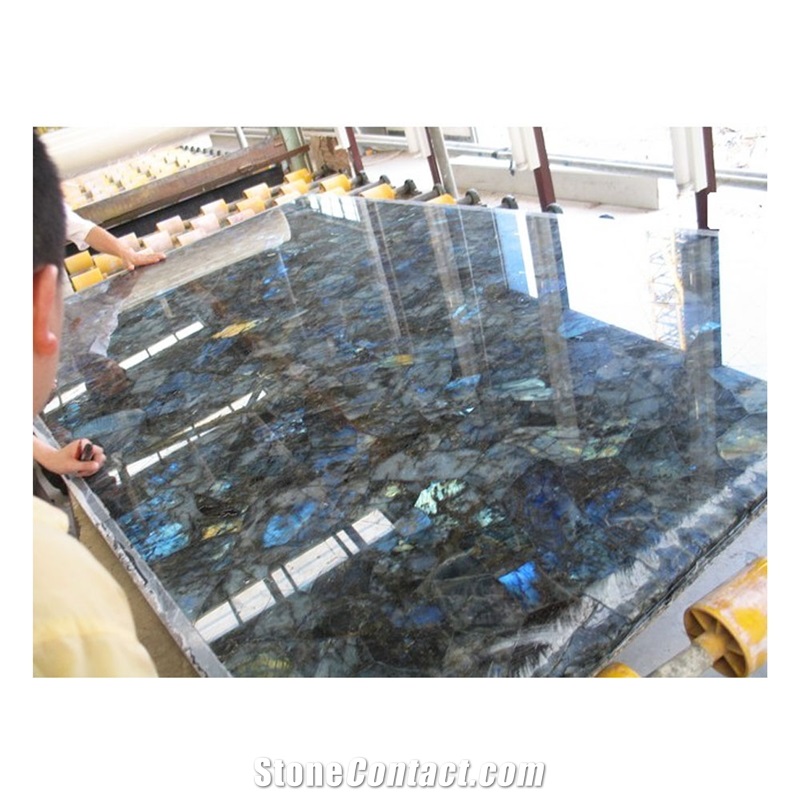 Natural Gemstone Labradorite Slabs