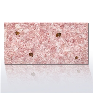 Pink Crystal Slabs Semiprecious Stone Slabs Pink Crystal Slabs Semiprecious Stone Slabs