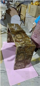 Polished Petrified Wood Stone for Desk Tops Polished Petrified Wood Stone for Desk Tops