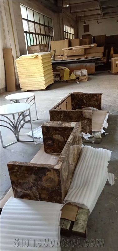 Polished Petrified Wood Stone for Desk Tops