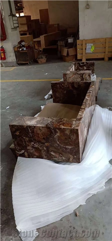 Polished Petrified Wood Stone for Desk Tops