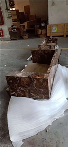 Polished Petrified Wood Stone for Desk Tops