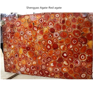 Red Agate Semi Precious Tiles