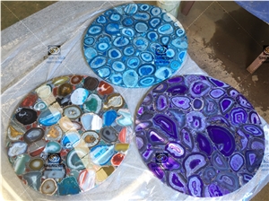 Semi Precious Stone Table Top Countertop