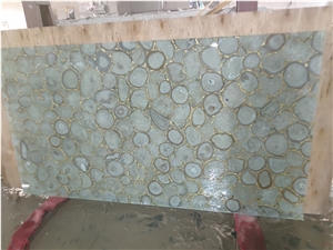 Semi Precious Stone White Agate Panels Semi Precious Stone White Agate Panels