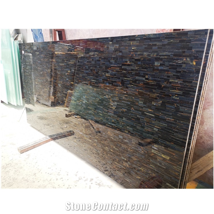 Tiger Eye Semiprecious Slabs