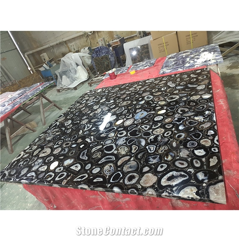 Wholesale Agate Semi Precious Stone Slabs