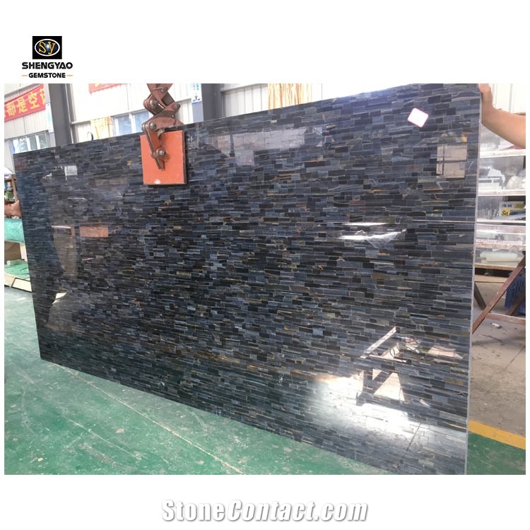 Wholesale Gem Tiger Eye Stone Big Slab