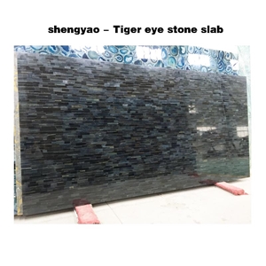Wholesale Gem Tiger Eye Stone Big Slab