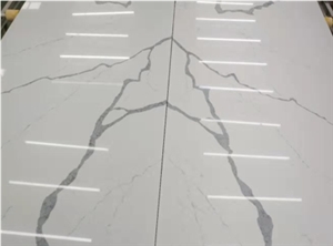Calacatta White Caesar Quartz Slab