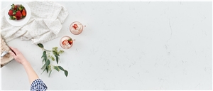 Carrara White Quartz Stone