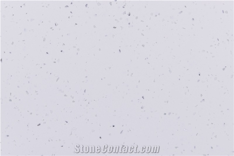 Monochrome White Quartz Slabs
