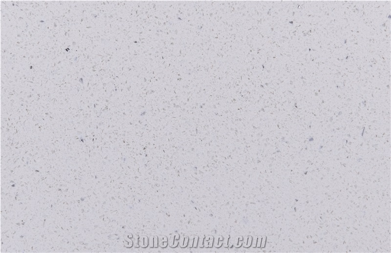 Monochrome White Quartz Slabs