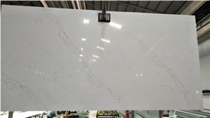 Sparkling White Calacatta Quartz Slabs