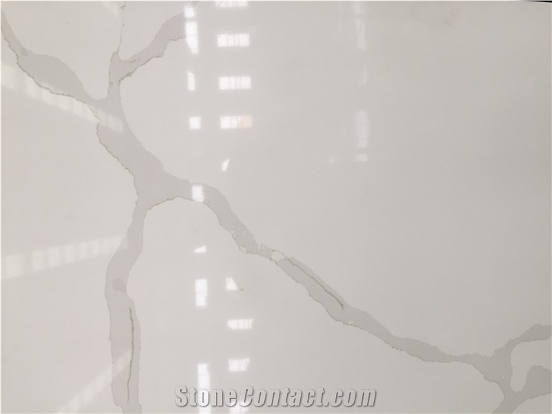 Super White Quartz Slab