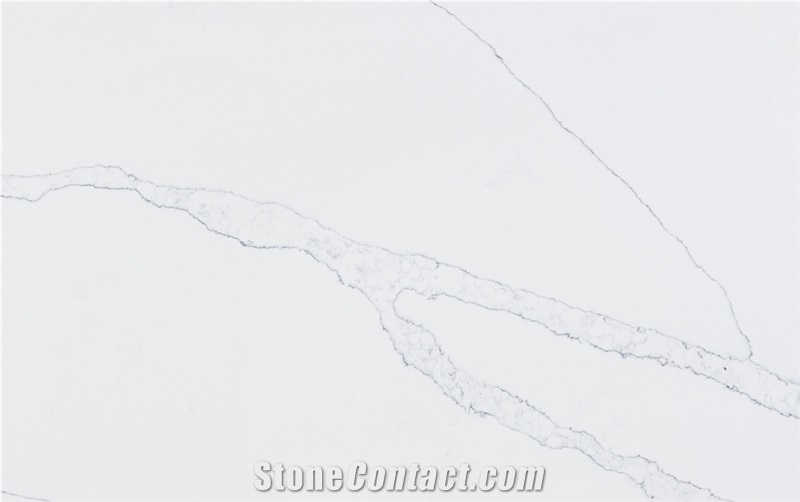 Super White Quartz Slab