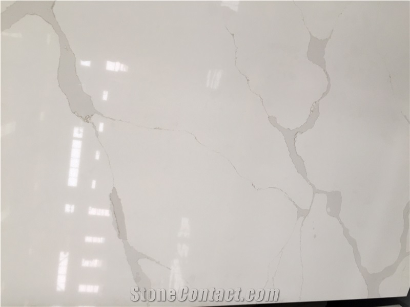 Super White Quartz Slab