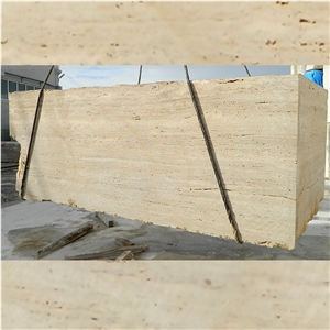 Classic Travertine Block, Turkey Beige Travertine
