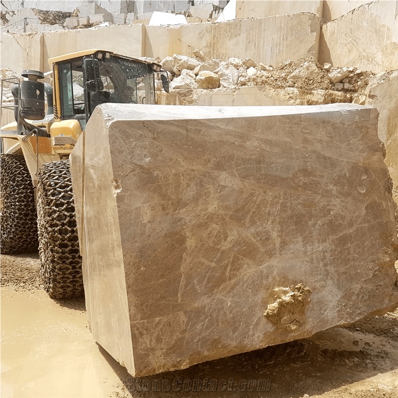 Light Emperador Marble Blocks