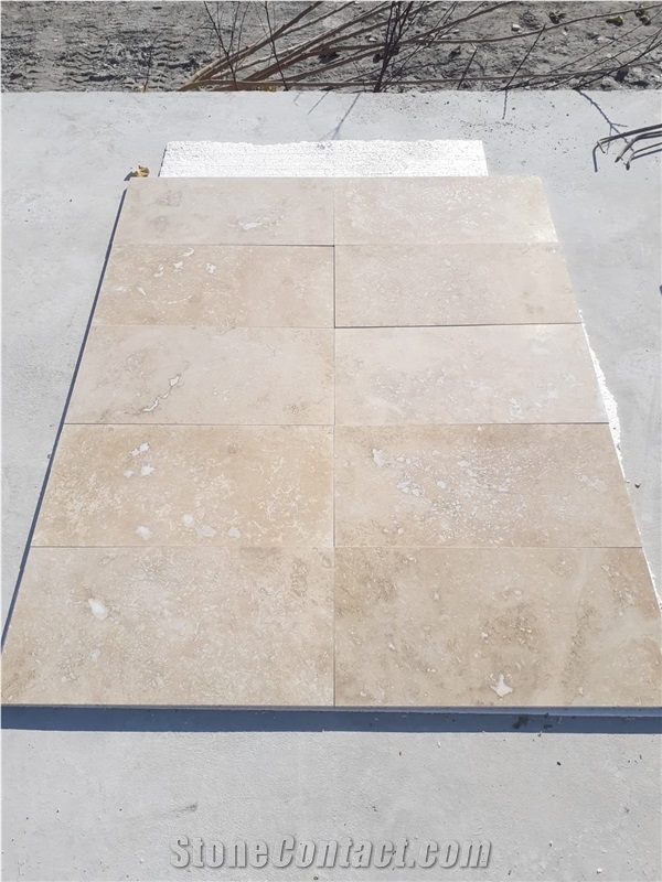 Denizli Travertine Versailles Pattern