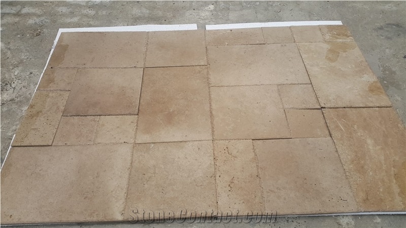 Denizli Travertine Versailles Pattern