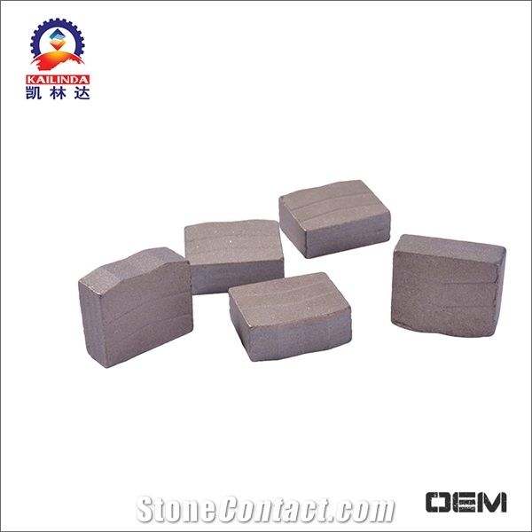 Long Life Granite Diamond Segment for Big Blade