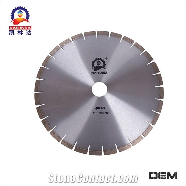 Low Noise 400mm Diamond Cutting Blade for Quartz