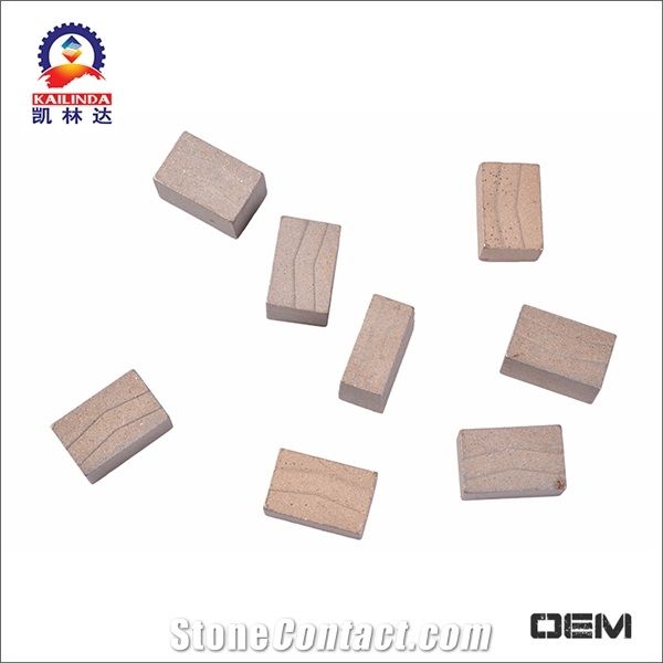 Multi Blade Diamond Segment for Marble Disc