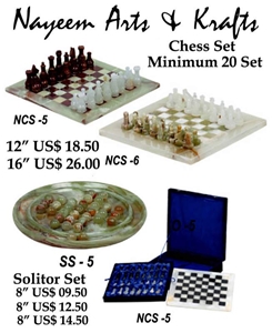 Onyx Chess Sets