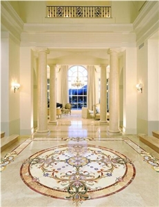 Customized Stone Pattern Design Marble Medallion