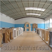 Marble Column Pillars for Garden Decoration