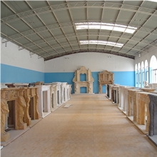 Marble Column Pillars for Garden Decoration