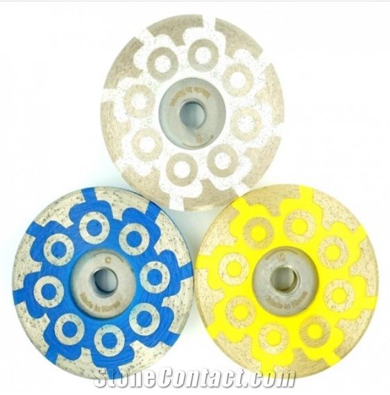 Circle Resin Grinding Cup Wheel for Marble,Granite