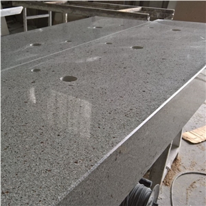 Silestone Riverbed Quartz Kitchen Countertop