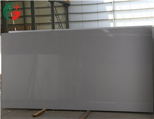 Pure Grey Artificial Marble Stone Slabs Yr0903