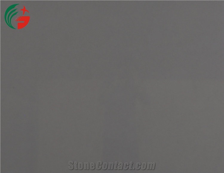 Pure Grey Artificial Marble Stone Slabs Yr0903