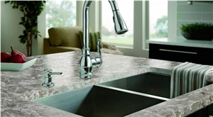 Bizana Quartz Agglomerate Kitchen Countertop