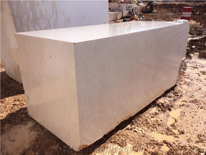 Turkish Crema Marfil Beige Marble Blocks
