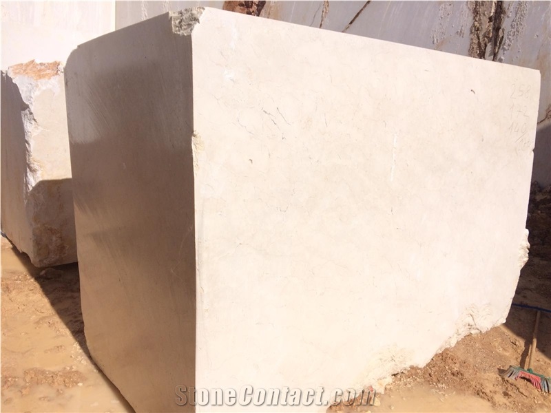 Turkish Crema Marfil Beige Marble Blocks