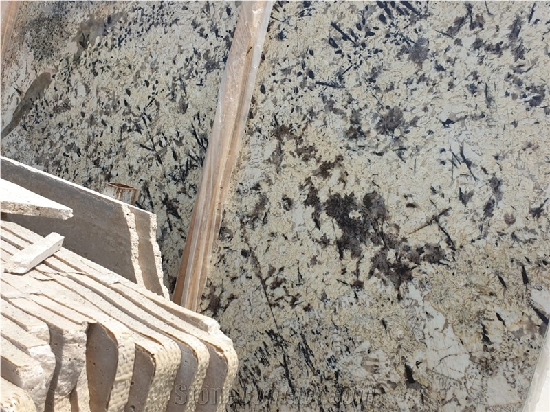 White Persa Granite 2cm Slabs