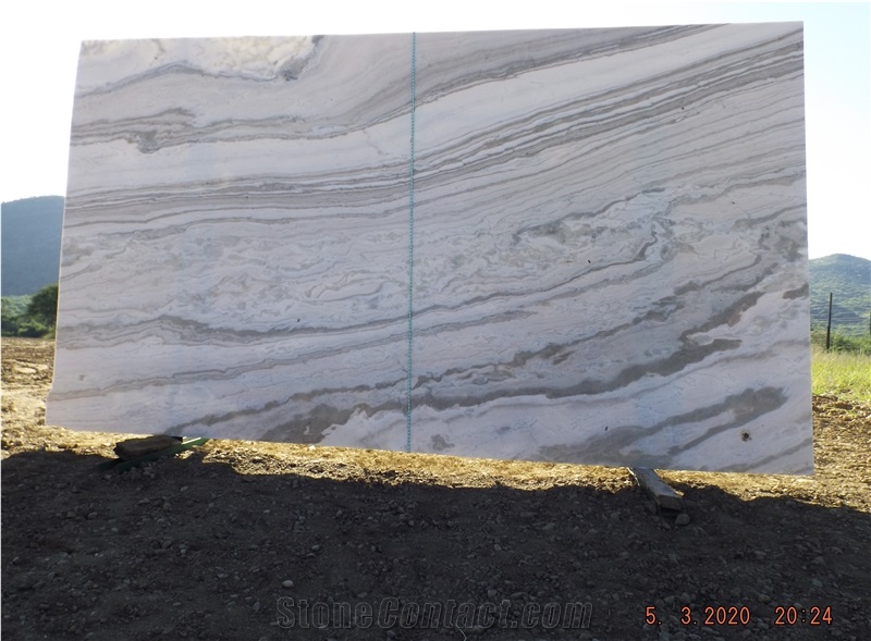 Bianco Canyon Marble Marble Blocks