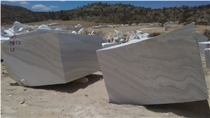 Bianco Canyon Marble Marble Blocks