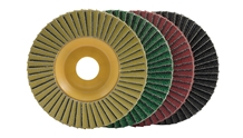 Fastline T Hybrid Flap Disc with Diamond and Silicon Carbide Flaps