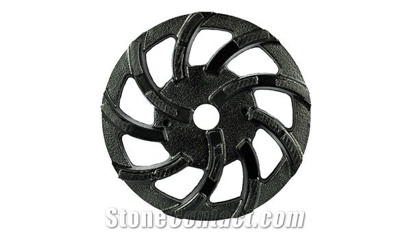Mp Sintered Metal Bond Segmented Wheels for Radial Arm Polishing Machines