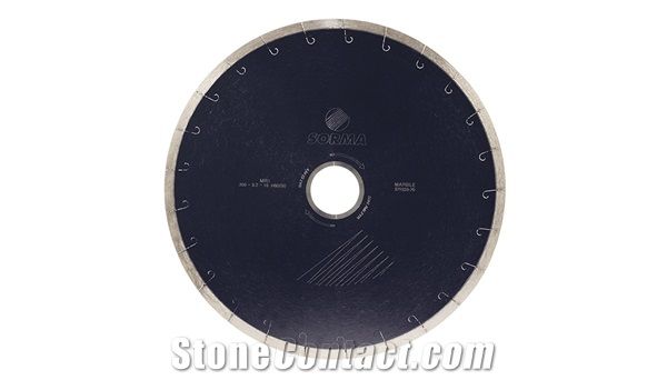 Mr1 Blade for Wet Cutting Marble Slabs, Limestone on Bridge Saws or Table Saws