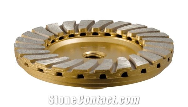 Tgh Sintered Double Turbo Cup Wheel for Grinding