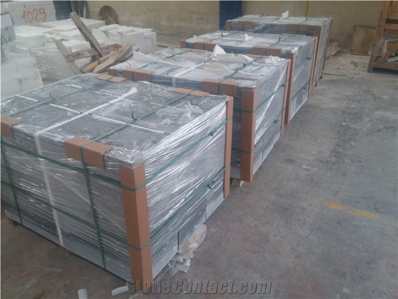 Dark Nebula Marble Slabs, Tiles