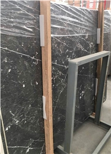Dark Nebula Marble Slabs, Tiles